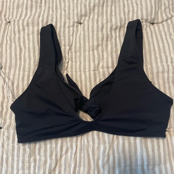 NWT Everlane 2PC Swimsuit Black - Picture 6 of 10